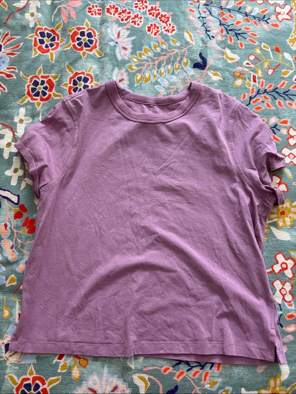lululemon athletica Lavender Short-Sleeve Tee
